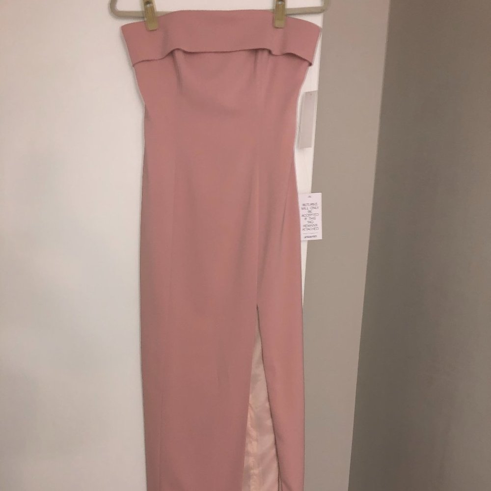 JAY GODREY OLIVER STRAPLESS GOWN